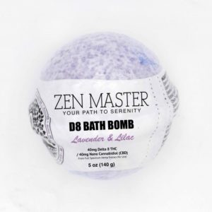 zen master delta 8 bath bomb