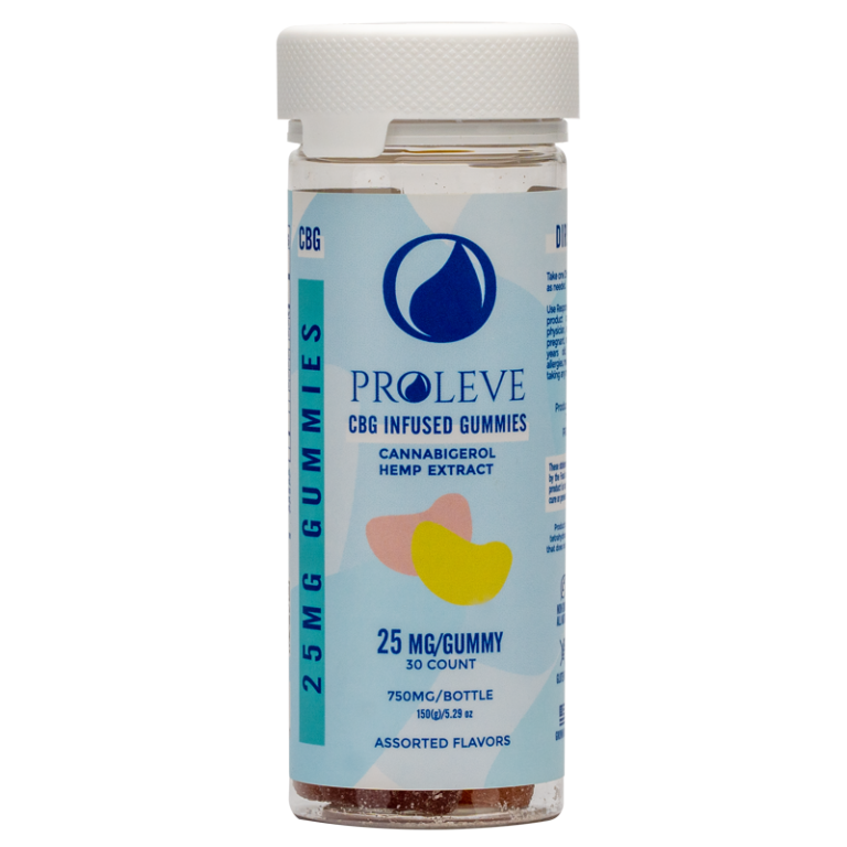 Proleve 25mg CBG Gummies