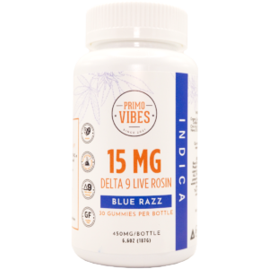 Delta 9 Gummies – Primo Vibes Indica Live Rosin 15mg