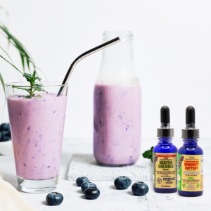 CBD American Shaman Water Soluble Tinctures with Smoothies
