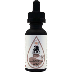 Water Soluble CBD Tincture 500mg Natural Flavor by Primo Vibes