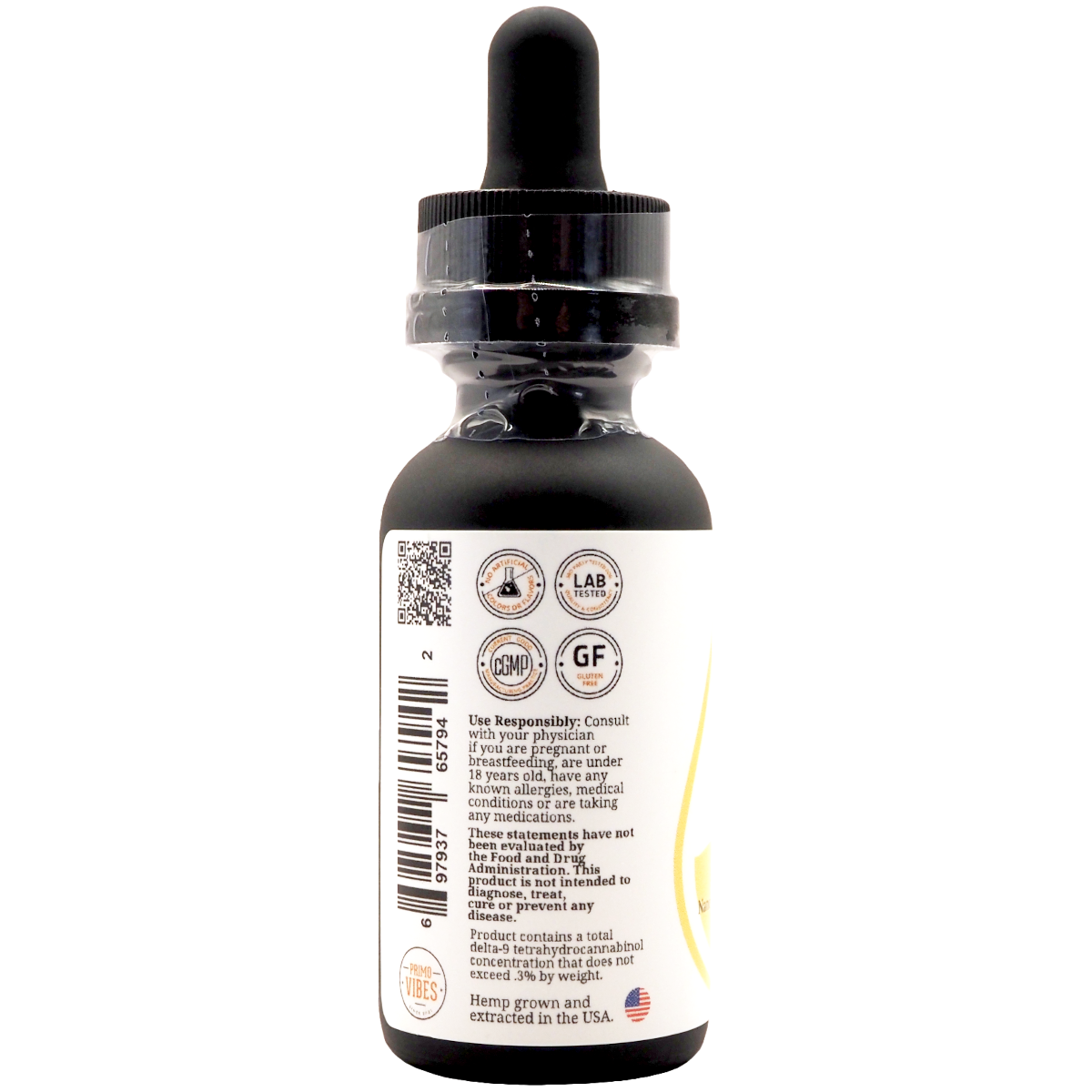 CBD 500mg Nano Water Soluble Tinctures – Primo Vibes - Image 5