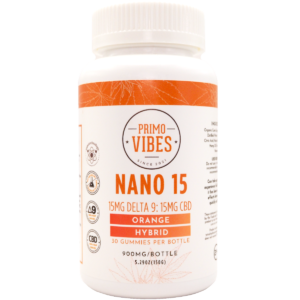 Delta 9 Gummies 15mg NANO - Primo Vibes