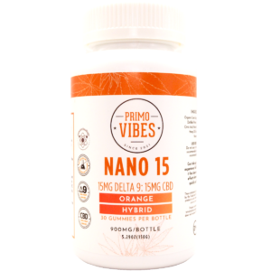 Delta 9 Gummies 15mg NANO - Primo Vibes