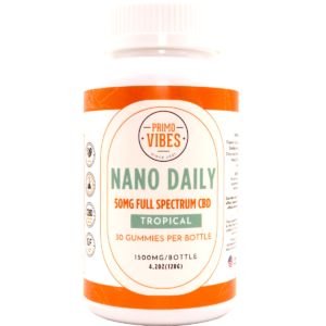 50mg Nano Daily CBD Gummies - Primo Vibes