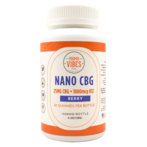 Nano CBG+B12 Gummies – Primo Vibes