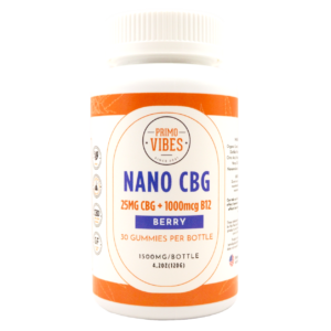 Nano CBG+B12 Gummies – Primo Vibes