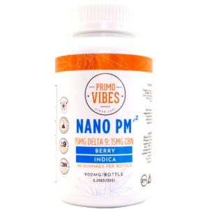 Delta 9 15mg NANO Sleep Gummy - Primo Vibes